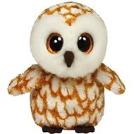 TY Owl white-brown eyes 20 cm - Soft Toy