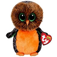 TY Owl orange eyes 15 cm - Soft Toy