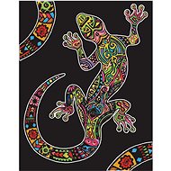 colourvelvet Velvet picture Mlok - Colouring Book