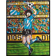 colourvelvet Velvet picture Soccer player Argentina - Colouring Book