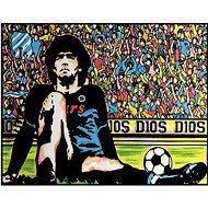 colourvelvet Velvet picture Footballer - Colouring Book