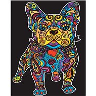 colourvelvet Velvet picture French bulldog - Colouring Book