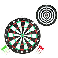 Werk 37 cm oboustranný + 6 šipek - Dartboard