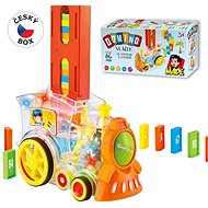 Made Locomotive dominoes 86 pcs - Train