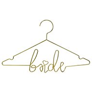 Metal hanger bride - gold, 45x27cm - Party Accessories