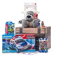 Truhla plná hraček „Playmobile 001“, limitovaná edice - Thematic Toy Set