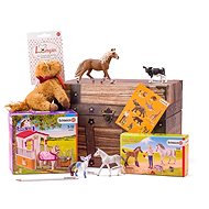 Truhla plná hraček „Schleich 001“, limitovaná edice - Thematic Toy Set