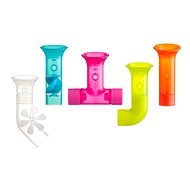 Boon - PIPES - Connecting pipe 5 pcs, bold colours - Water Toy