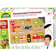Lena Game with hammer means of transport - Pounding Toy