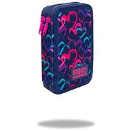 COOLPACK Jumper 2 Drawing Hearts blue - Pencil Case