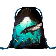 BAAGL Bag eARTh Shark by Lukero - Drawstring Bag