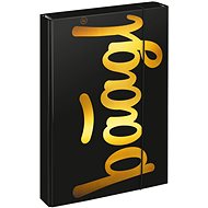 BAAGL Folders for school notebooks A4 Jumbo Gold - School Folder
