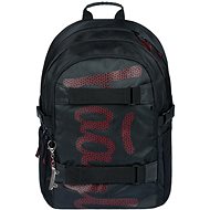 BAAGL School Backpack Skate Red - School Backpack