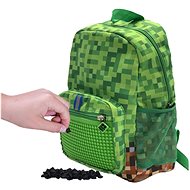 PIXIE CREW Volnočasový batoh MineCraft zelený - Children's Backpack