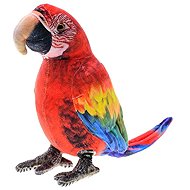 Microtrading Parrot Ara standing red 20 cm - Soft Toy