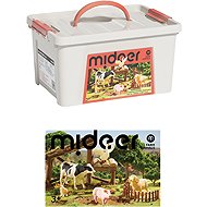 Mideer Sběratelská sada Zvířátka z farmy 11 ks - Figure and Accessory Set