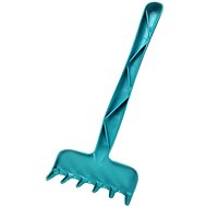 Micro trading Plastic rake 30 cm - blue - Children's Tools