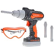 Micro trading Impact Drill 20 cm + goggles and 2 drill bits in box - Children's Tools