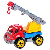 Mikrotrading Construction crane 36 cm with swivel and extendable arm - Toy Car