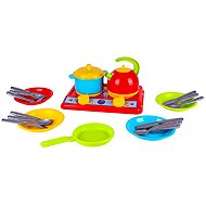 Mikrotrading Cookware set 22 pcs with cooker in net - Kitchenware Set