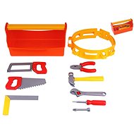 Mikro Trading Tool set with belt and crate in net, 8 pcs - Tool Set