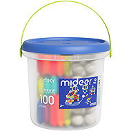 Mideer Duhová magnetická stavebnice 100 ks - Building Set