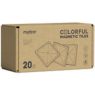 Mideer Cool Colours Magnetic Tiles 20pcs - Building Set