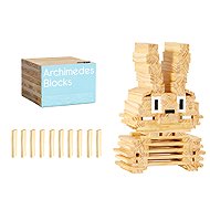 Mideer ARCHIMEDES BLOCKS Wooden Building Blocks 50 pcs - Wooden Blocks
