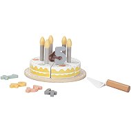 BusyKids Montessori Wooden Cake - Toy Kitchen Food