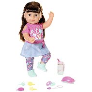 Older Sister BABY born Soft Touch, Brunette - Doll