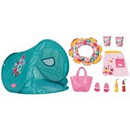 BABY born Set with Beach Tent - Doll Accessory