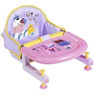 BABY born Jedálenská stolička s upevnením na stôl - Doplnok pre bábiky