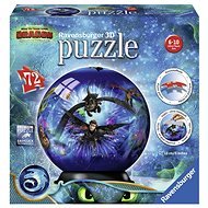 Ravensburger 3D 111442 Puzzle-Ball Ako vycvičiť draka 3 - 3D puzzle