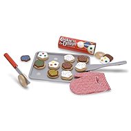Melissa & Doug - Wooden Set for Baking Biscuits - Toy Kitchen Food