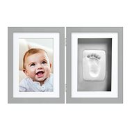 Pearhead Double Frame for Prints for Hand and Foot, Grey - Print Set
