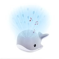 ZAZU – Veľryba WALLY sivá - Nočné svetlo