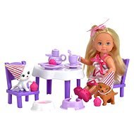 Simba Doll Tea party with animals - Doll