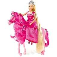 Simba Doll Steffi Princess on Horseback - Doll