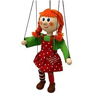 fa marionett baba- lány 20 cm - báb