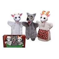 A box of puppets - Wolf and a little kitten - Hand Puppet
