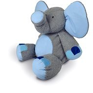 Slon Valda 90cm šedo-ružový - Plyšová hračka