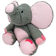 Valda elefánt szürke-rózsaszín 45 cm - Plüss