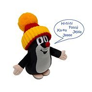 Talking Mole with Bobble Hat 20cm - Soft Toy