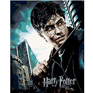 Zuty - Painting by Numbers - Poster Harry Potter And The Deathly Hallows, 40X50 Cm, Canvas+Frame - Painting by Numbers