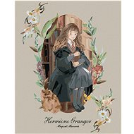 Zuty - Painting by Numbers - Hermione and the Curly-legged Woman in the Library (Harry Potter), 40X5 - Painting by Numbers