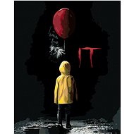 Zuty - Painting By Numbers - Pennywise Offers Georgie a Balloon (It), 40X50 Cm, Canvas+Frame - Painting by Numbers