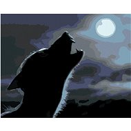 Zuty - Painting by Numbers - Remus Lupin in the Image of Howling Werewolf (Harry Potter), 40X50 Cm,  - Painting by Numbers