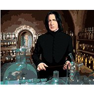 Zuty - Painting By Numbers - Severus Snape In The Potions Classroom (Harry Potter), 40X50 Cm, Canvas - Painting by Numbers
