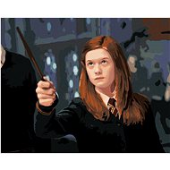 Zuty - Painting by Numbers - Ginny With Wand (Harry Potter), 40X50 Cm, Canvas+Frame - Painting by Numbers