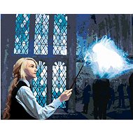 Zuty - Painting by Numbers - Lenka Conjures Patronus (Harry Potter), 40X50 Cm, Canvas+Frame - Painting by Numbers